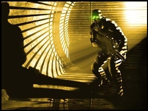 Splinter Cell, światło, broń, mężczyzna