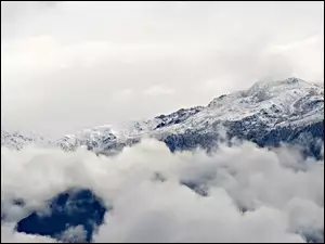 Chmury, Góry, Śnieg