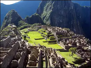 Góry, Machu, Picchu