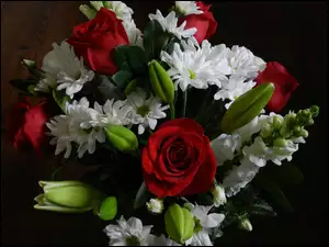Kwiatów, Róża, Bukiet