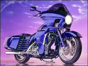 Niebieski, Harley-Davidson