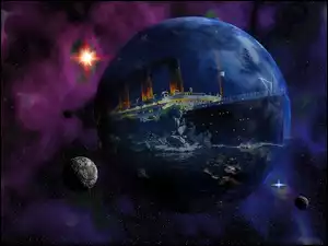 Planety, Titanic, Kosmos