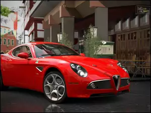 Alfa Romeo 8C Kompetizione, Ulica