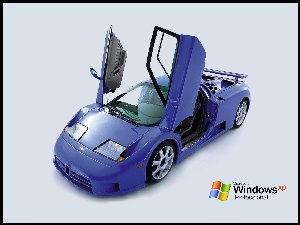 Samochód, System, Windows, Operacyjny, XP