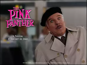 aktor, The Pink Panther, płaszcz, Steve Martin, beret