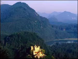 Zamek, Niemcy, Góry