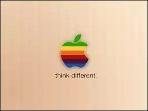 Logo, Apple, Kolorowe