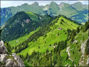 Szwajcaria, Piękny, Widok