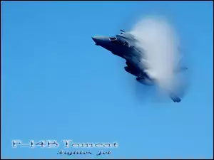 Dźwiękowa, F-14B Tomcat Fighter Jet, Bariera
