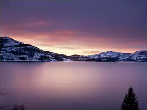 Norwegia, Jezioro, Góry