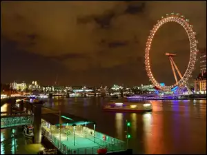 Panorama, Anglia, Londyn, London Eye
