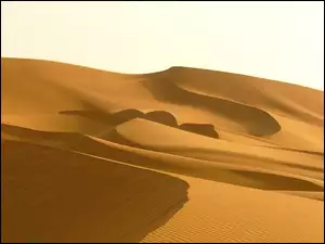 Sahara, Pustynia, Piasek