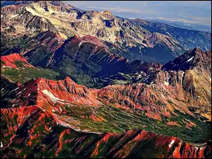 Górskie, Kolorado, Pasmo