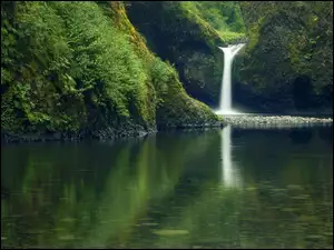 Wodospad, Oregon, Rzeka, George