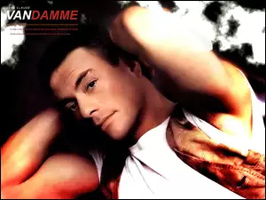 kamizelka, Jean Claude Van Damme, biała koszulka