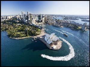 Australia, Sydney, Panorama, Opera, Miasta