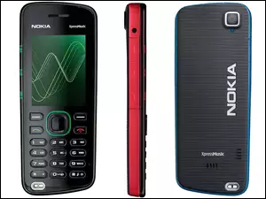 Nokia 5220, Niebieska, Czarna, Czerwona