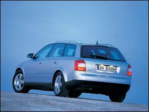 Tył, Audi A4, Avant