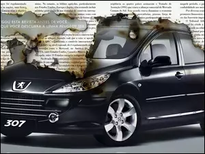 Peugeot, Gazeta, 307, Przypalona