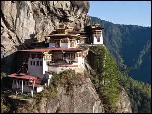 Bhutan, Świątynia, Himalaje, Buddyjska