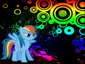 RainBow Dash, My Little Pony, Przyjaźń To Magia