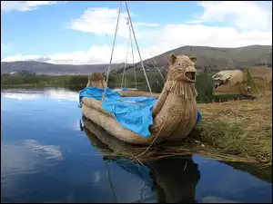Boliwia, Jezioro, Łódka