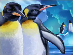 Lodowe, Pingwiny, Góry