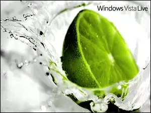 Windows Vista, woda, microsoft, limonka