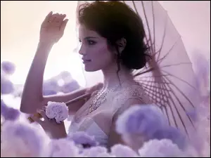 Parasolka, Selena Gomez, Różowa