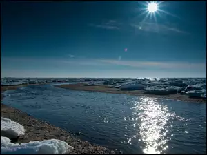 Słońce, Lód, Rzeka
