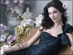 Kwiaty, Teresa Moore, Modelka