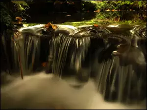 Jesień, Wodospad