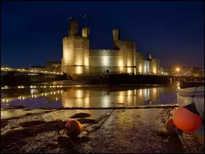 Zamek, Walia, Rzeka, Caernarfon