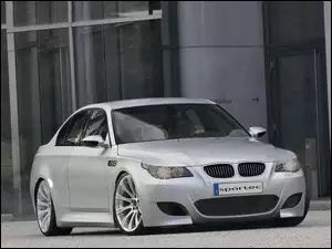 Srebrny, Coupe, BMW 5, E60