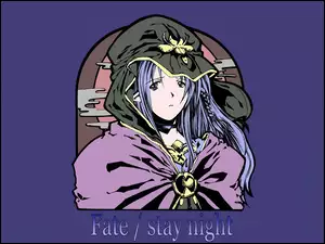 Fate Stay Night, staruszka, napisy, postać