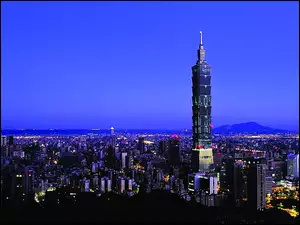 Taipei, Noc, Miasto