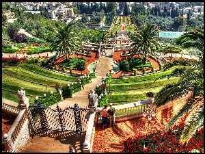 Ogrody, Miasta, Pałacowe, Panorama