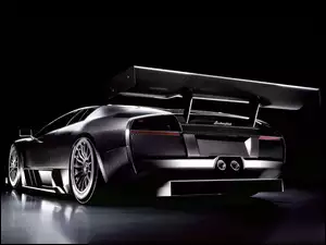 Lamborghini Murcielago, Karbon, Wielki, Spojler
