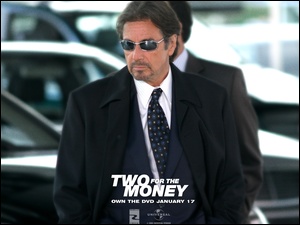 Al Pacino, okulary, czarny, płaszcz