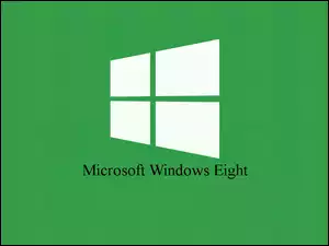 Zieleń, Logo, Microsoft Windows, Eight