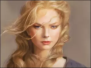 Portret, Kobieta, Blondynka