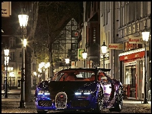 Noc, Bugatti Veyron, Miasto