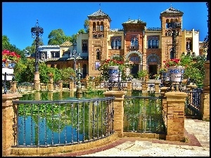 Sevilla, Marii Luizy, Hiszpania, Pałac