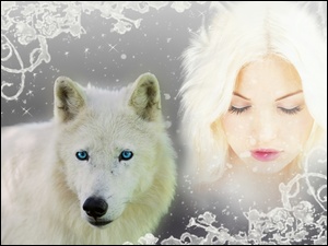 Kobieta, Biały, Siberian Husky