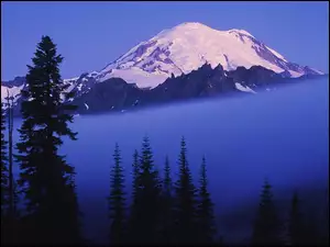 Wieczorna, Góry, Mgła, Szczyt
