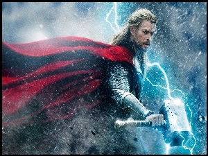 Thor, Piorun, Mroczny Świat, Chris Hemsworth