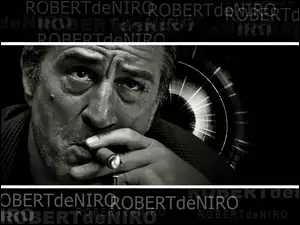 Robert De Niro, cygaro