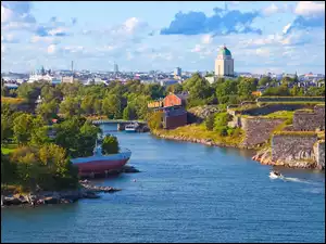 Panorama, Finlandia, Miasta, Helsinki