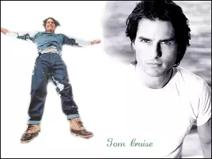 Tom Cruise, biała koszulka