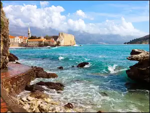 Morze, Czarnogóra, Skały, Montenegro